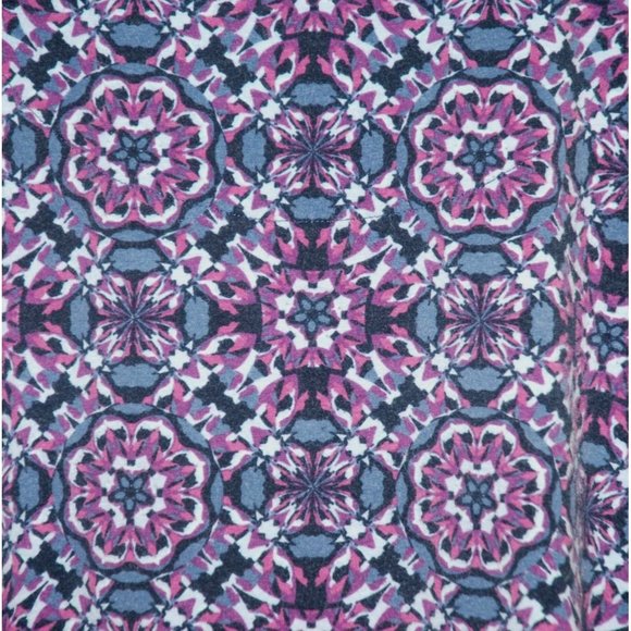 Catherines Blue and Purple Patterned Blouse - Picture 3 of 8